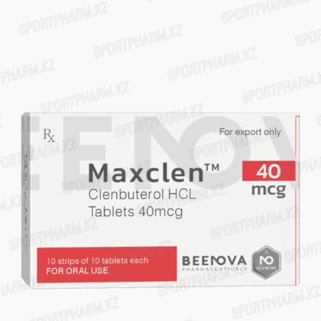 Beenova Кленбутерол HCL Maxlcen 40 мкг 100 таблеток