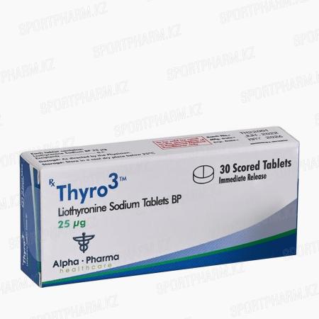 Alpha Pharma 3  Thyro3 25  30 